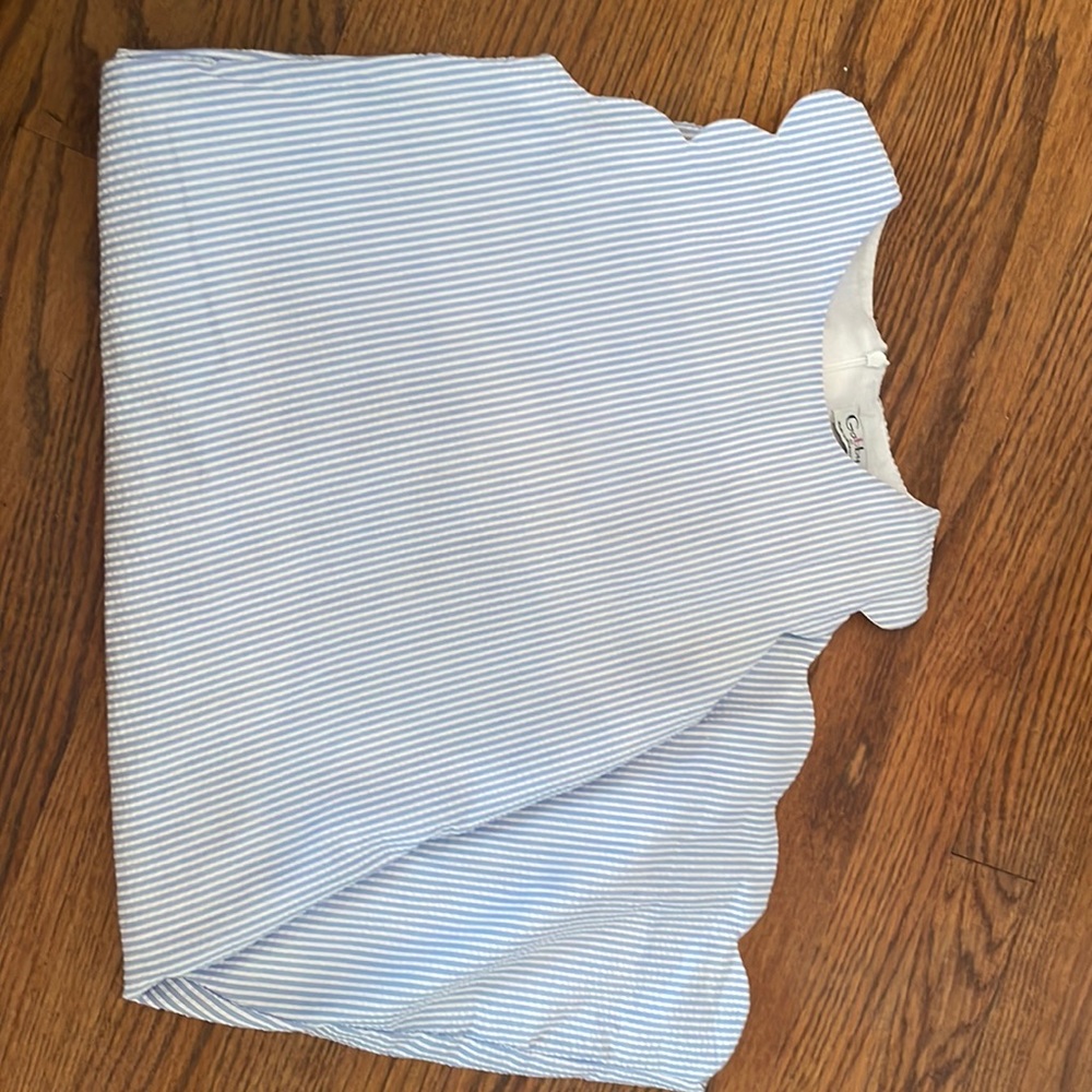 Seersucker Dress- Never Worn